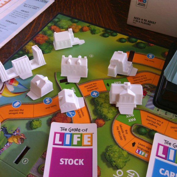 Vintage 1980s the Game of Life - Complete Milton Bradley "40th Anniversary" edit - Picture 7 of 16